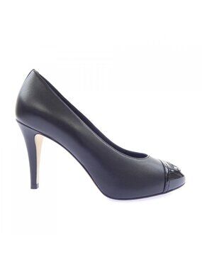 Chanel Pump Heel Black
